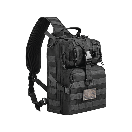 15L Tactical Sling Bag - Black